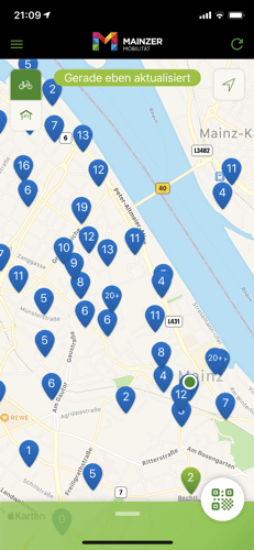 Meinrad Ihre Mainzer Bikesharing App