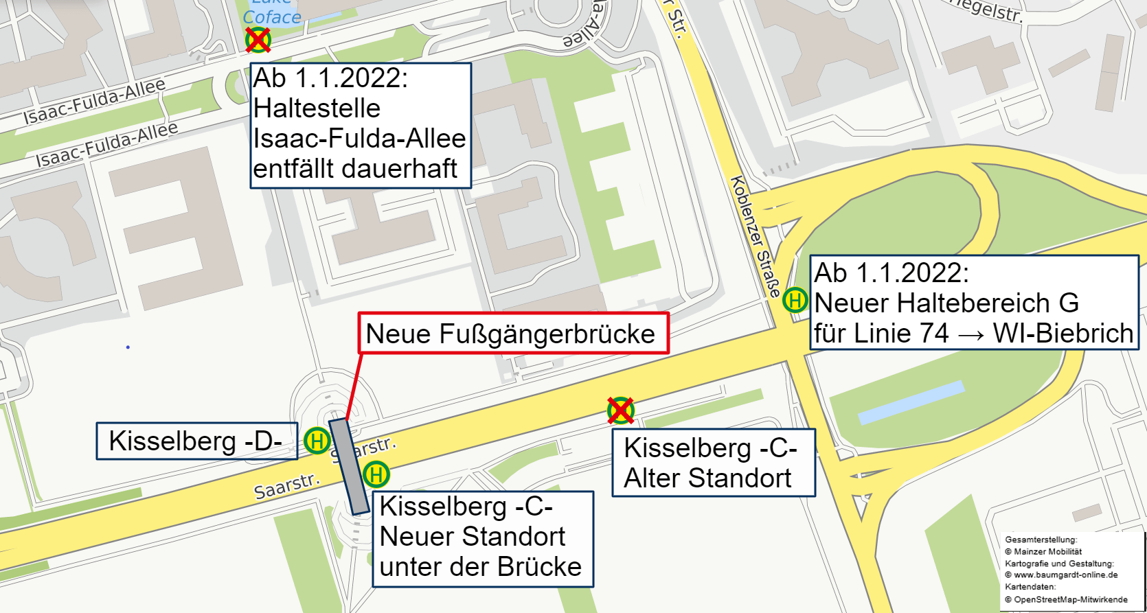 Skizze Haltestelle Kisselberg G