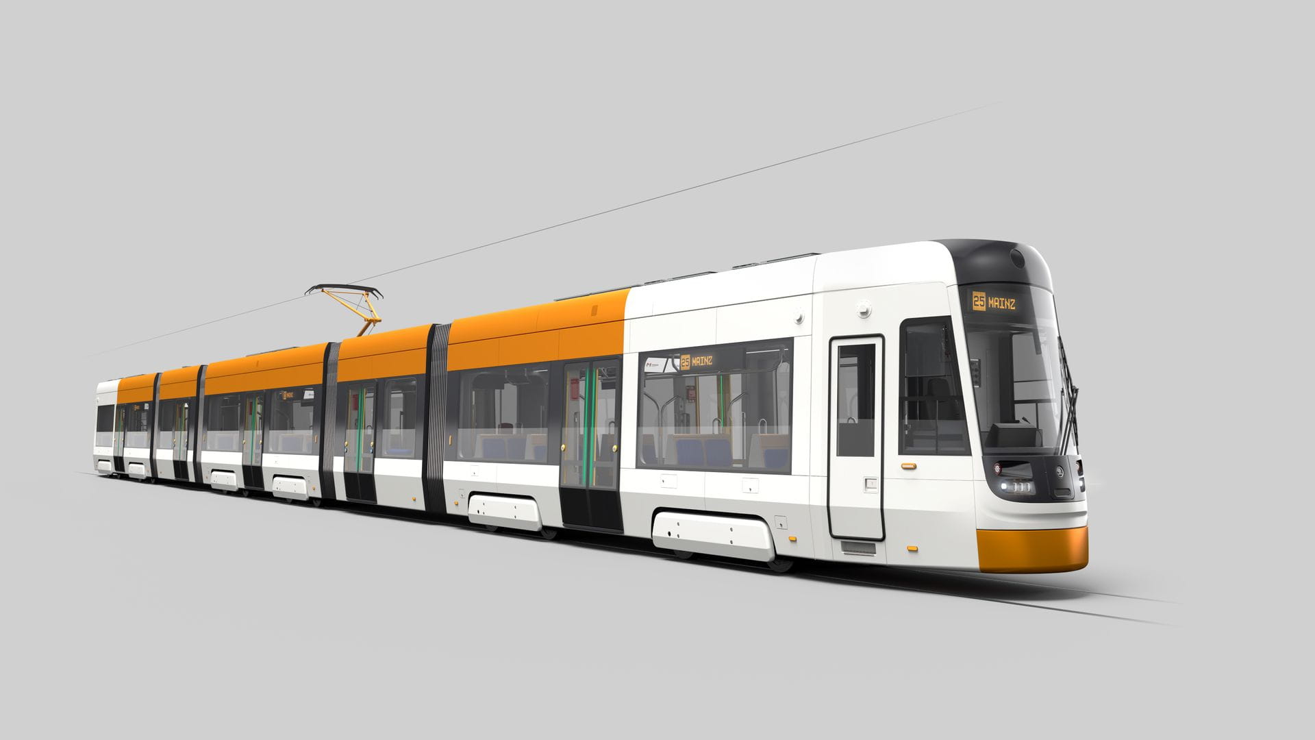 Eine Visualisierung der neuen Strassenbahn