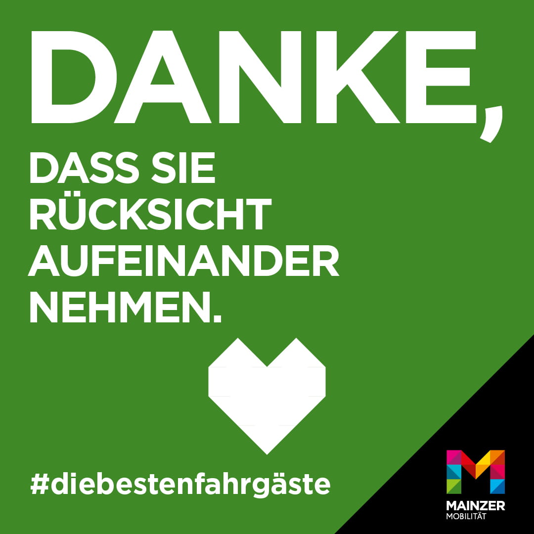 Danke für Ihre Rücksicht