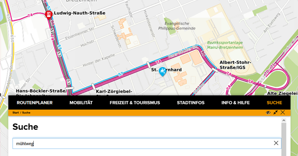 Unser Mobilitätsplaner