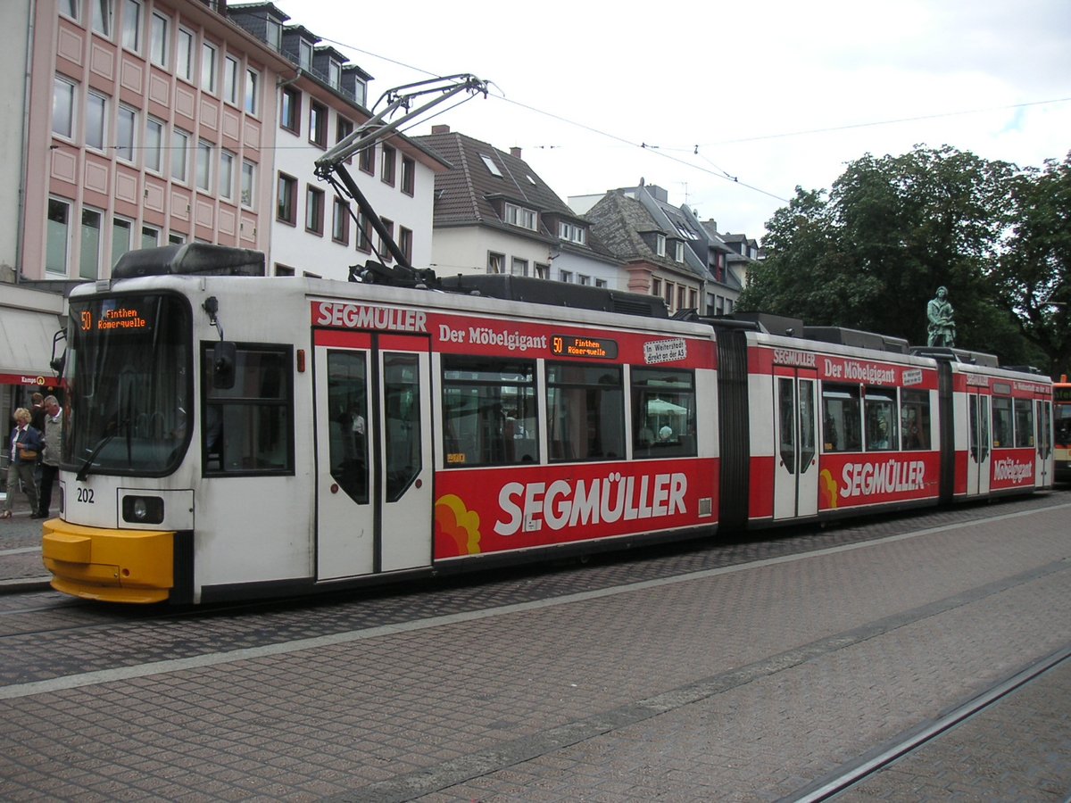 Straßenbahn des Typs GT6