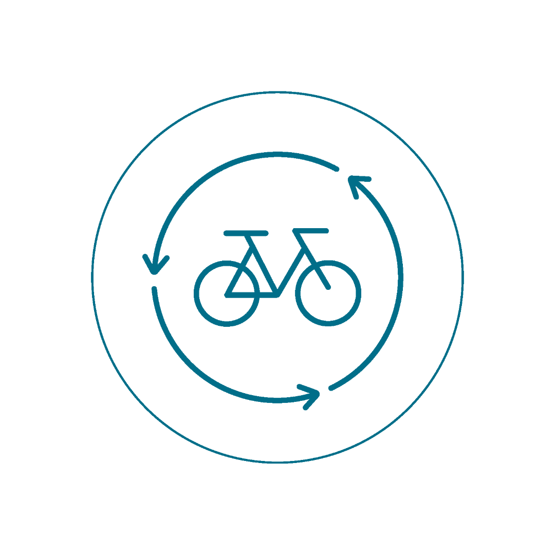 Piktogramm Bike-Sharing