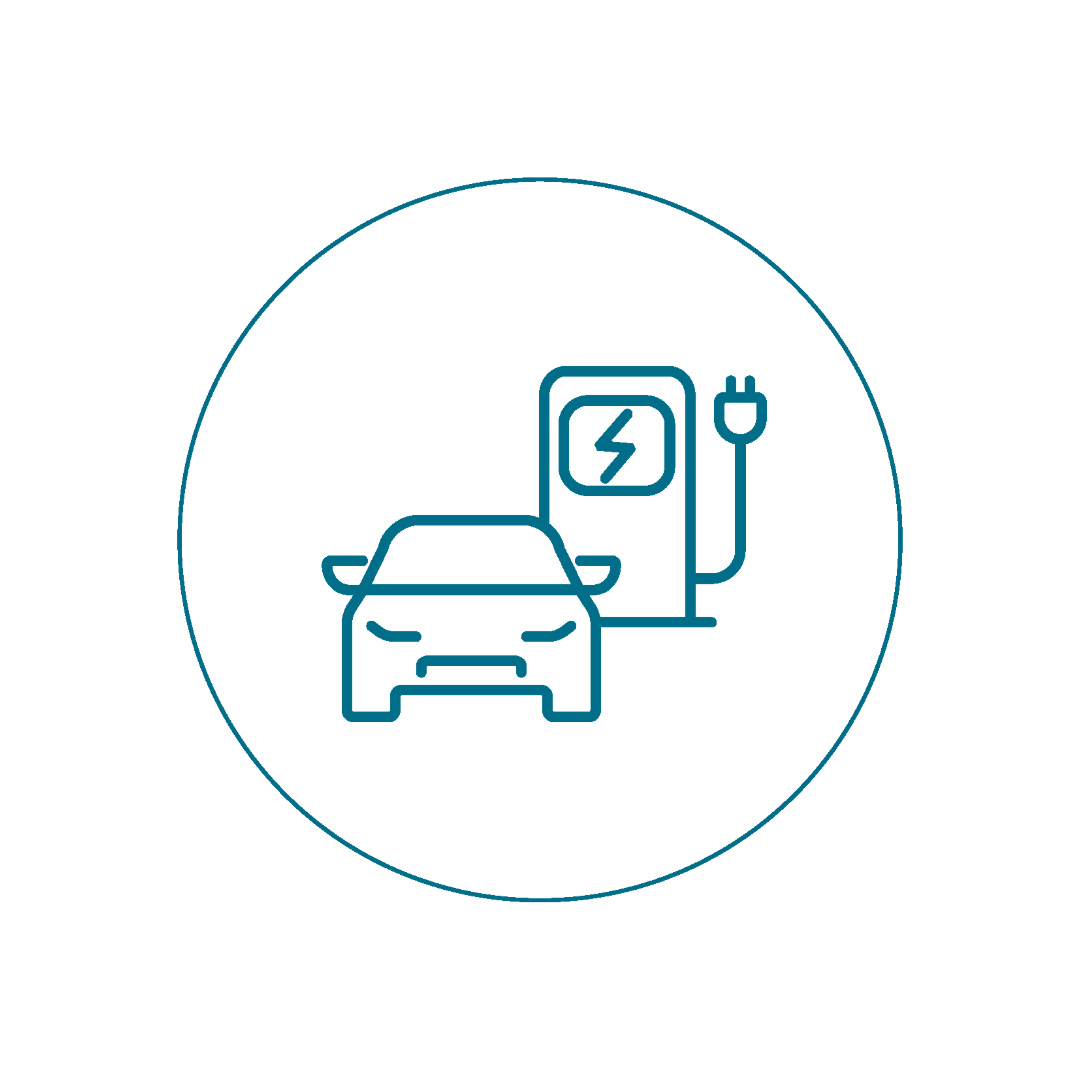 Piktogramm E-PKW-Ladestation