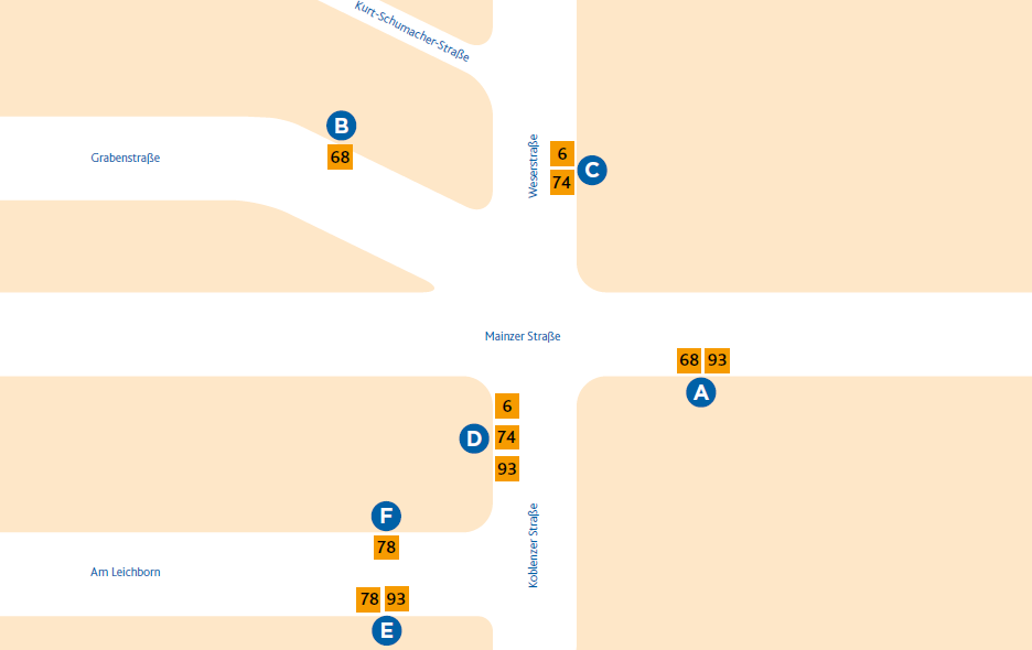 Skizze Mainzer Strasse