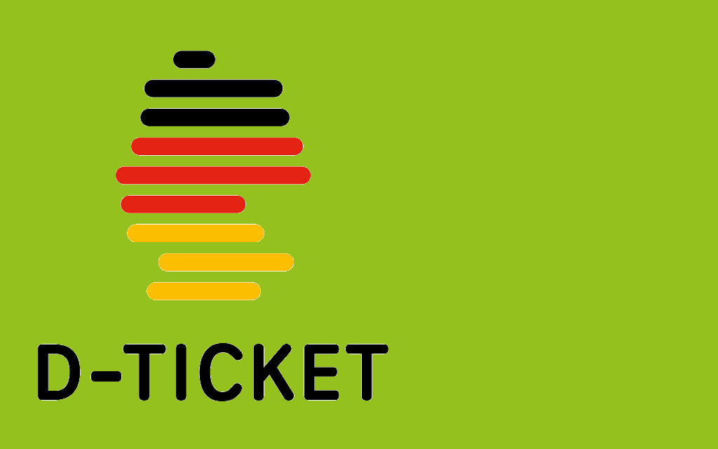 Logo des Deutschlandtickets