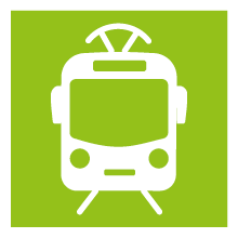 Icon in der Strassenbahn