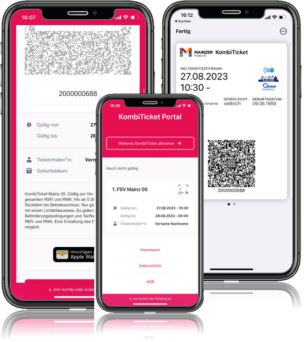 Screenshot KombiTicket als HandyTicket Schritt 2
